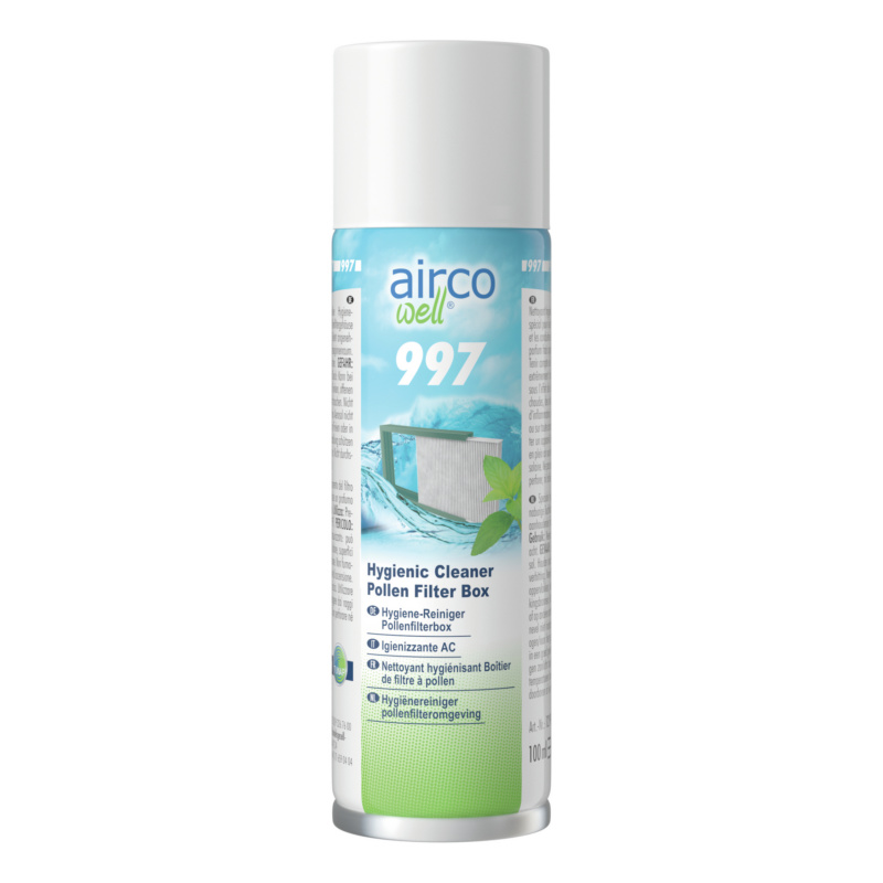 airco well® 997 Nettoyant hygiénique du boîtier de filtre à pollen